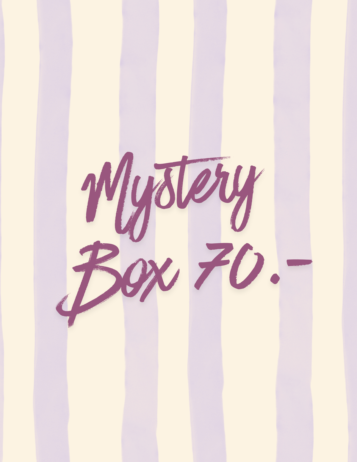 Mystery Box 70.-