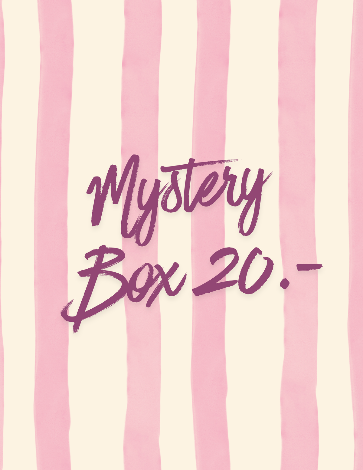Mystery Box 20.-