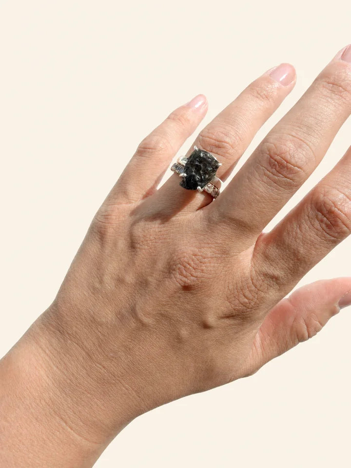 Anello Moldavite