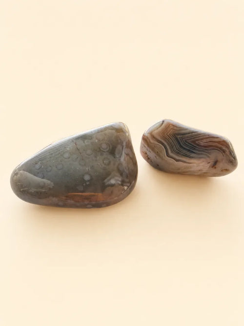 Agata Botswana Rossa Burattata
