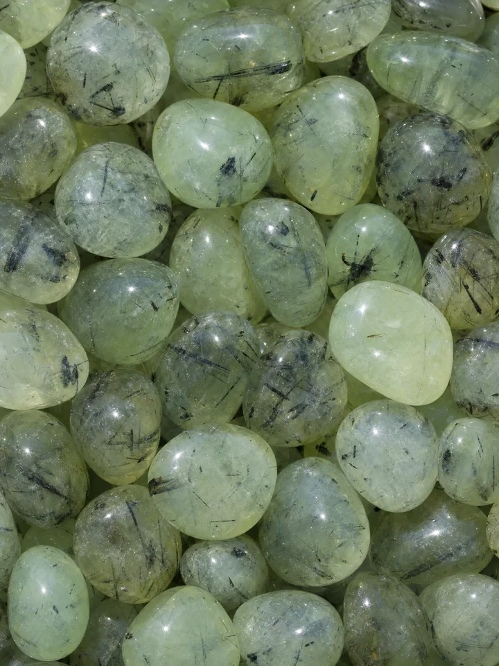 Prehnite con Epidoto Burattata