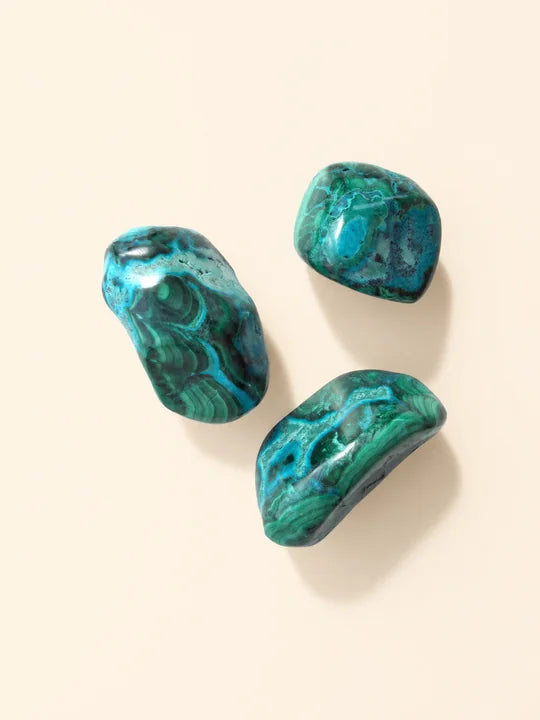 Malachite con Crisocolla Burattata