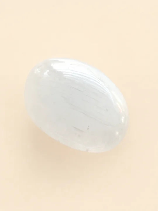 Palm Stone Selenite