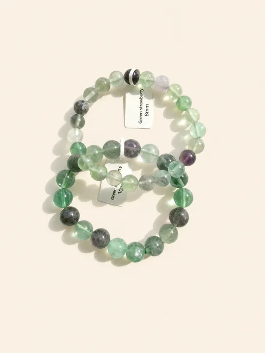 Bracciale Fluorite Multicolore 10mm