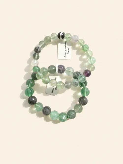 Bracciale Fluorite Multicolore 10mm