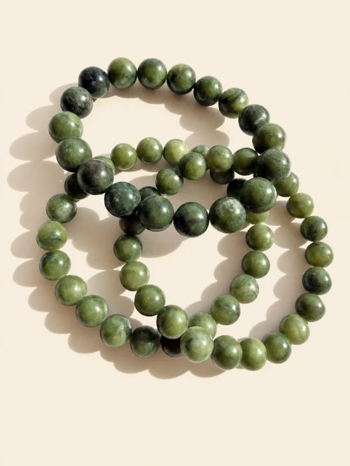 Bracciale Giada Nefrite 10mm