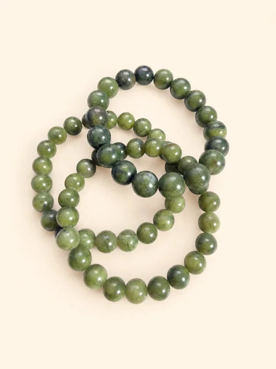 Bracciale Giada Nefrite 8mm
