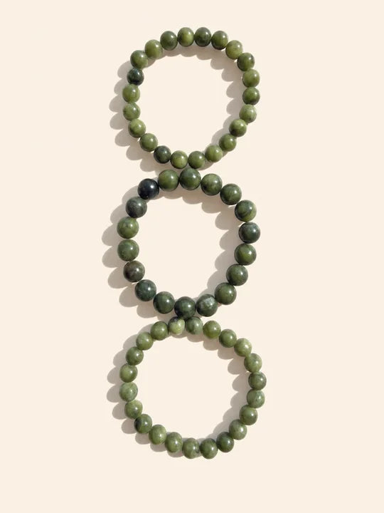Bracciale Giada Nefrite 8mm