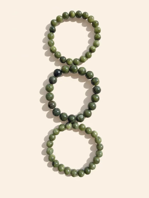 Bracciale Giada Nefrite 8mm
