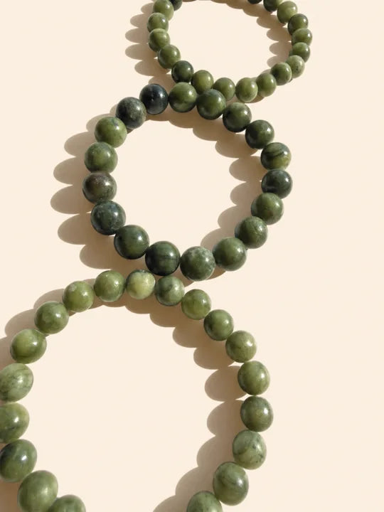Bracciale Giada Nefrite 10mm