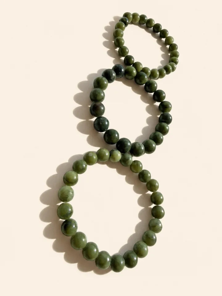 Bracciale Giada Nefrite 8mm