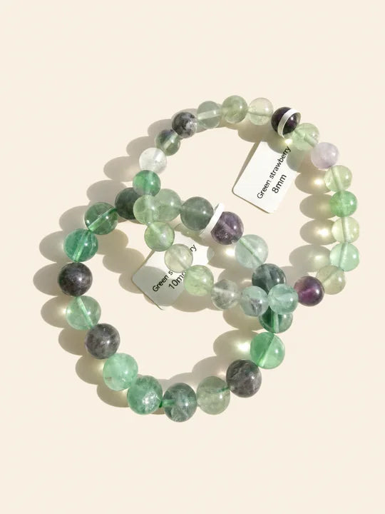 Bracciale Fluorite Multicolore 8mm