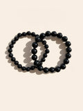 Bracciale Tormalina Nera 10mm