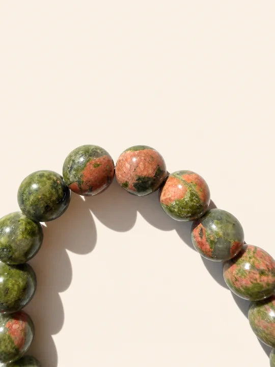 Bracciale Unakite 8mm